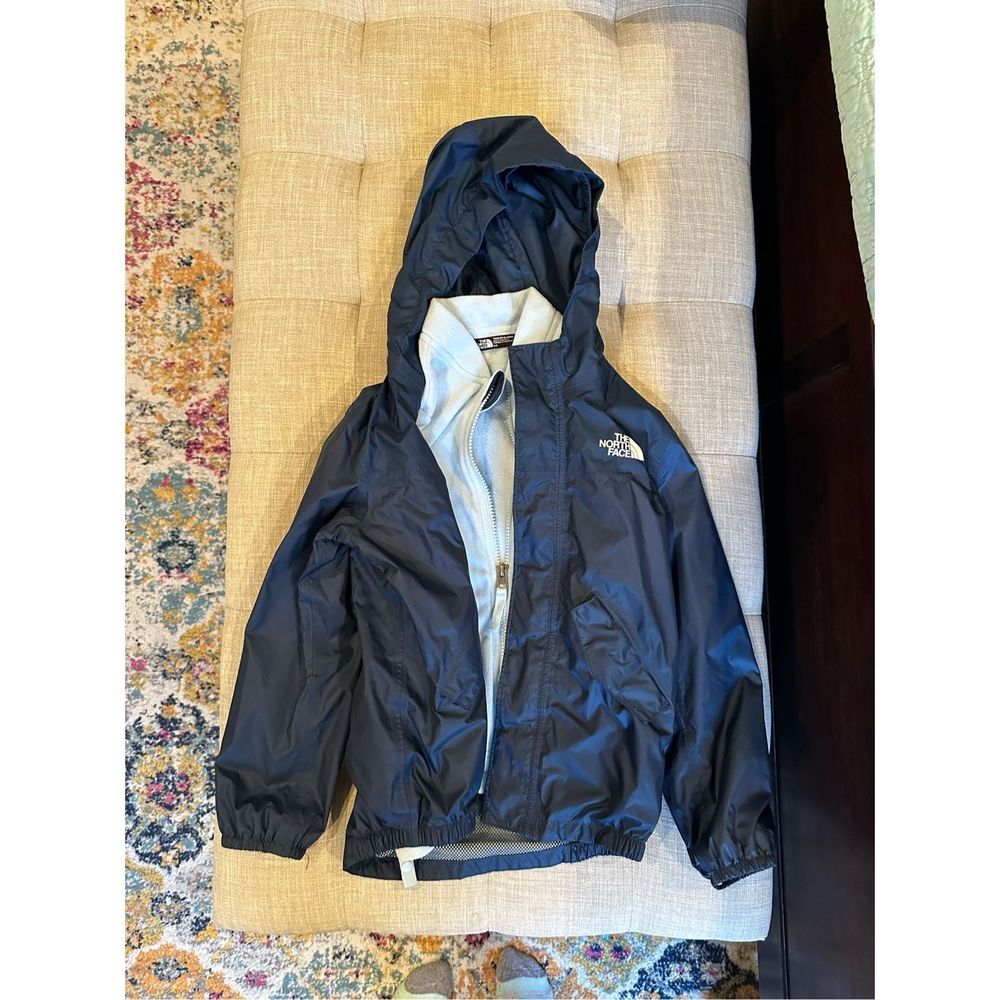 The North Face Rain Jacket with Fleece Removable Inner Jacket Size 6